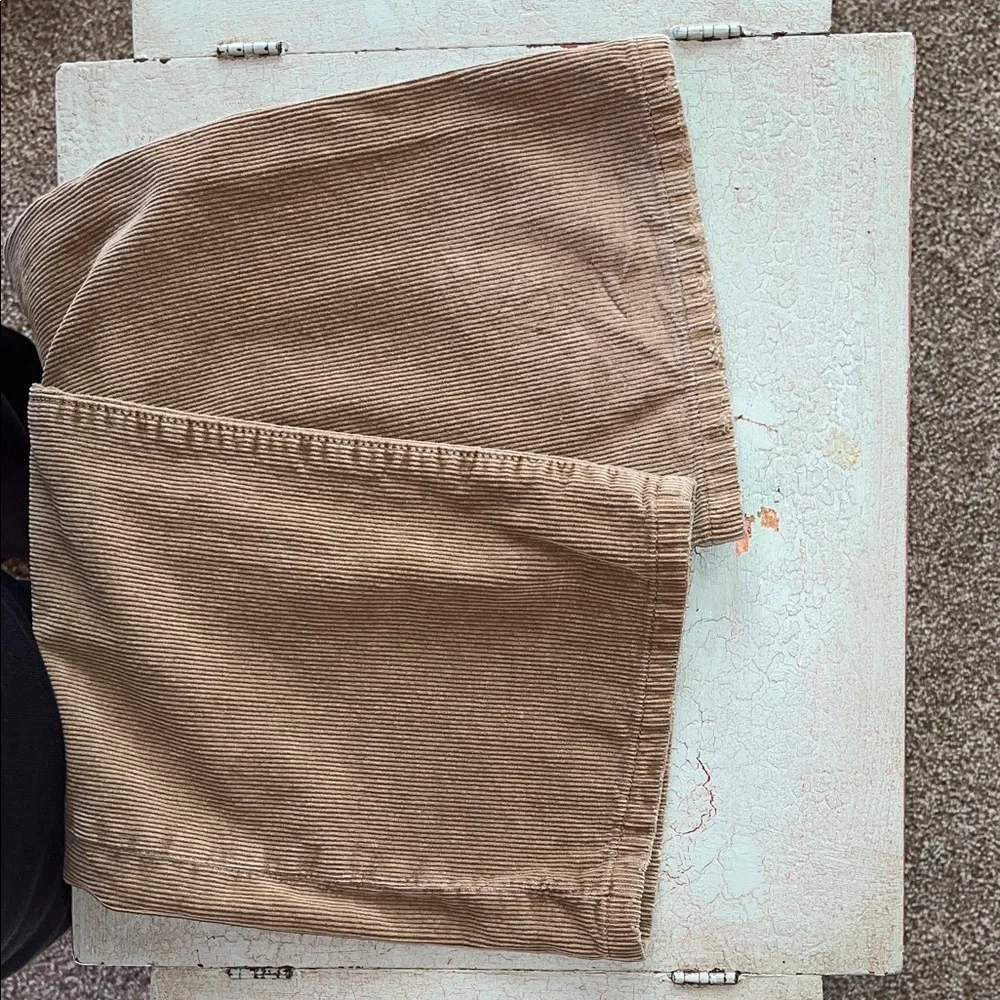 LUCKY Brand Beige Corduroy Pants 31x32 221 Original Straight Leg - Picture 6 of 6